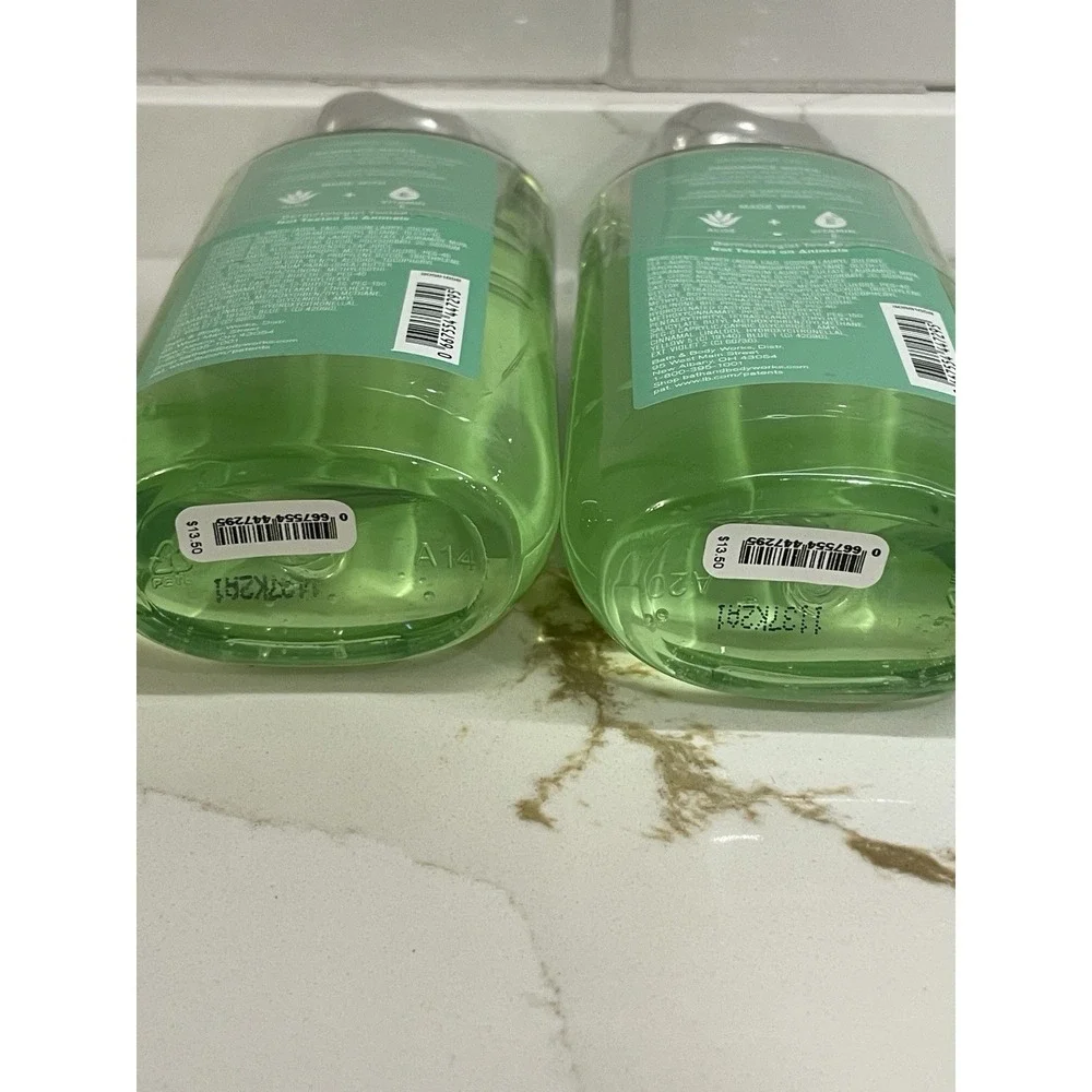 Bath‎ & Body Works Cucumber Melon Shower Gel Body Wash 10 oz Lot of 2 New Sealed